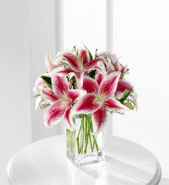 The FTD Pink Lily Bouquet